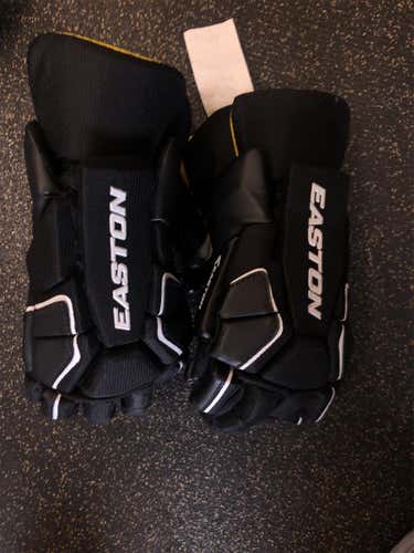 Black New Player Easton Stealth 13" Lacrosse Gloves