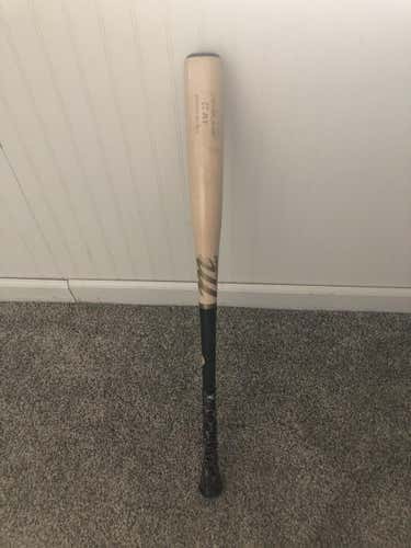 Used High School/College BBCOR Certified Marucci Wood AM22 Bat (-3) 30 oz 33"