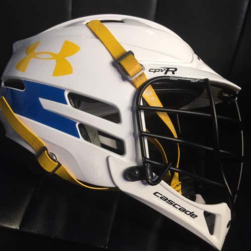 White Youth Player Cascade CPV-R Helmet S/