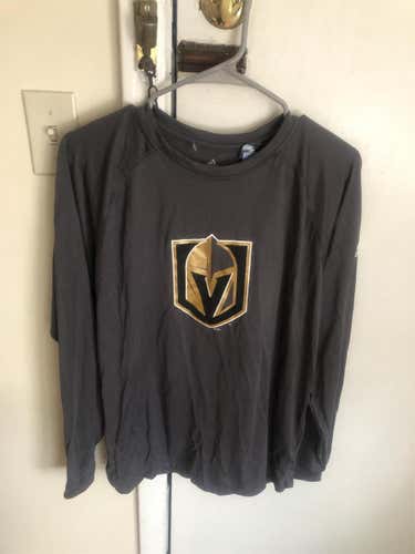 Vegas Golden Knights Adidas Men’s Longsleeve NHL Tee Small