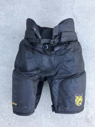 Bauer Custom Pro Stock Hockey Pants Colorado College Tigers Medium 7101