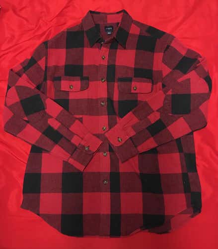 J. Crew Mid-weight Flannel (Buffalo Check)