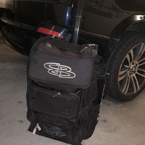 Black Used Boombah Bat Bag