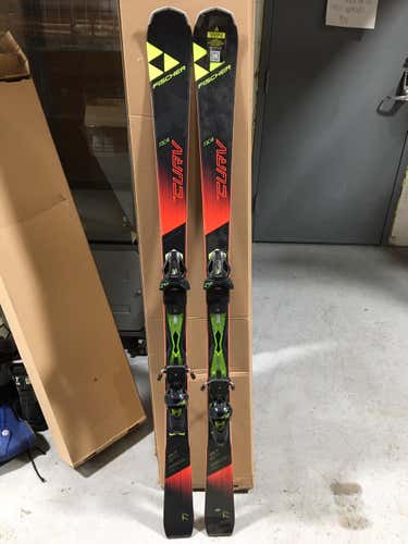 2018 Fischer RC4 The Curv Ti skis w/ RC4 Z12 Powerrail bindings