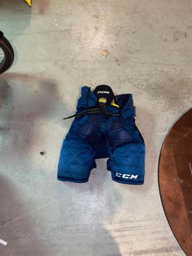Blue Senior Large CCM  Hockey Pants (WHL Pants)