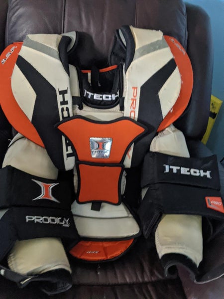 Used Senior Large Itech Prodigy Pro Goalie Chest Protector