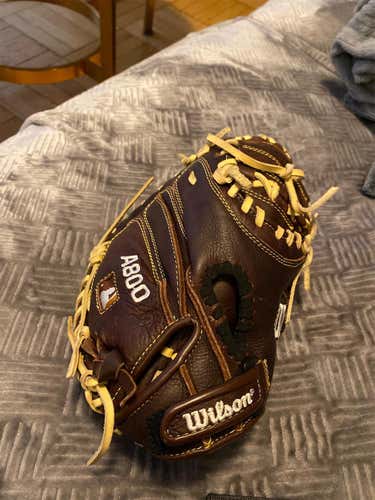 Brown  Catcher's Wilson A800  Showtime 32” Baseball Glove