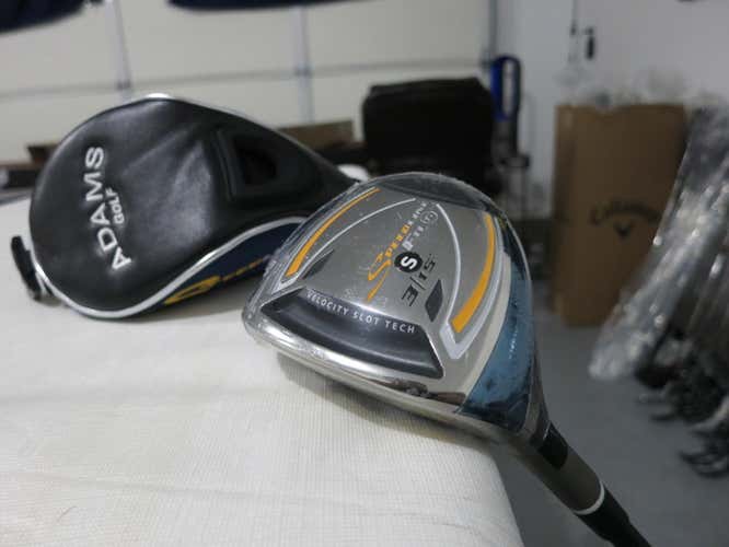 Adams Speedline F11 Titanium 3-Wood - 15* - Stiff Flex Graphite - NEW - LH