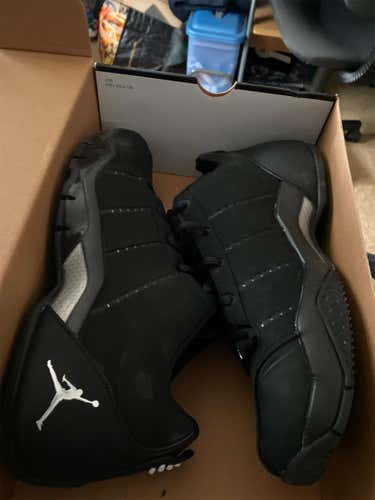Black Adult 12 (Women's 13) Air Jordan Shoes