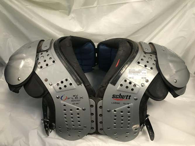 Used Adult Shoulder Pads Lg Football Shoulder Pads