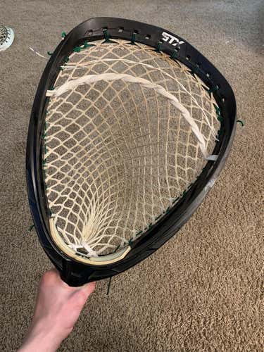Used Strung Shield Goalie Head