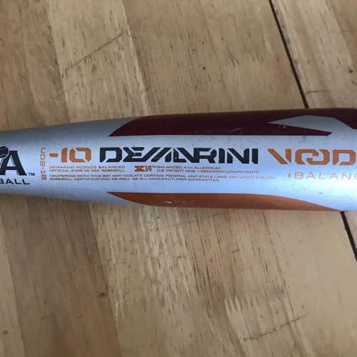 2018 Composite Voodoo Balanced (-10) 21 oz 31" Bat