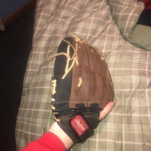 Brown High School/College Outfield Player Preferred 13" Baseball Glove