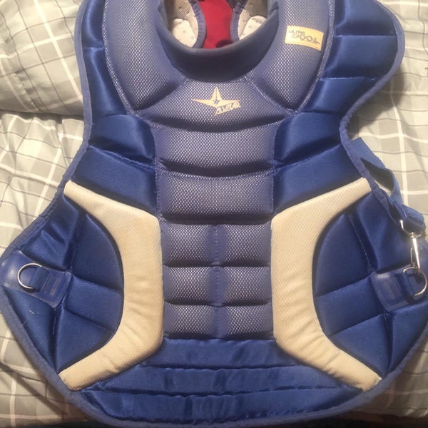 Blue High School/College All Star Axis 7 Catcher's Chest Protector