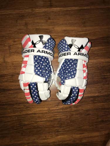 Under Armour Elevate 13" American Flag Lacrosse Gloves