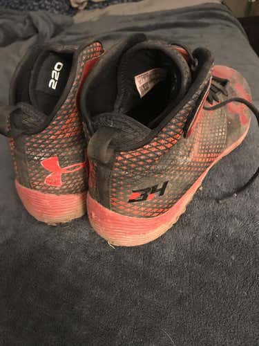 MiLB game worn triple A Chiefs/Mets Bryce Harper Under Armour High Top