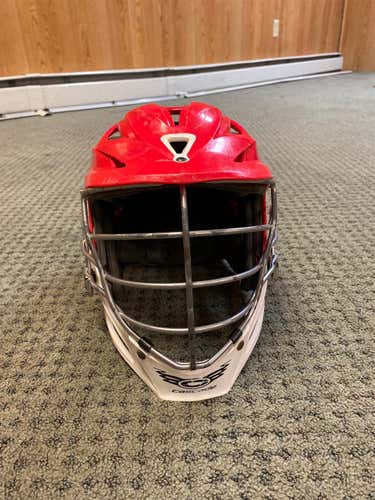 Red Adult Player Cascade R Helmet