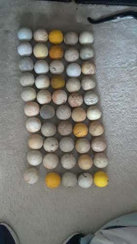 50 Used Lacrosse Balls