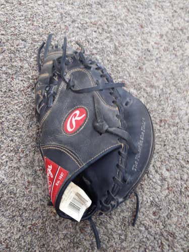 Used High School/College Rawlings Right Handed Catcher's Glove 32.5"