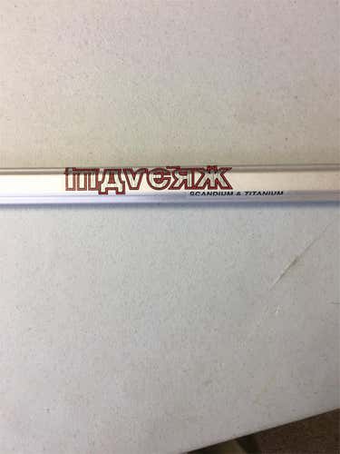 New Maverik H2 “D” Shaft Silver/Red