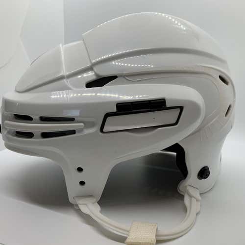 White Used Small Bauer 9900 Pro Stock Helmet