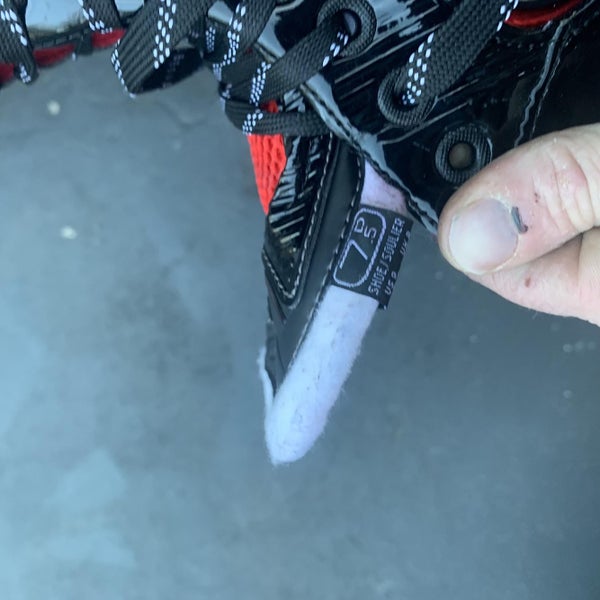 Senior Bauer Vapor X600 D&R (Regular) Size 7.5 Hockey Skates