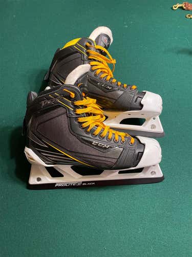 Senior CCM Tacks EE (Extra Wide)  Size 11 Hockey Goalie Skates