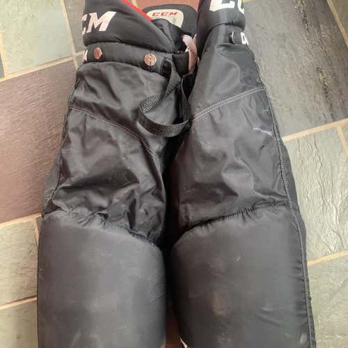 Black Senior Large CCM U+ 04  Hockey Pants
