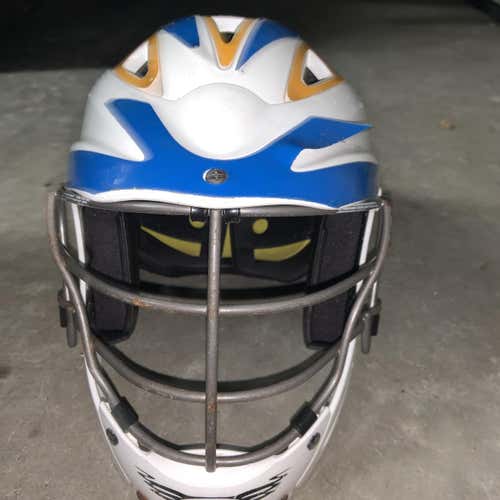 White Youth Player Cascade CS-R Youth Helmet