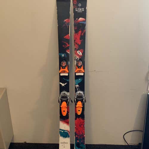 LINE The Chronic 178 Skis With Rossignol Dual 140 Pivot Bindings