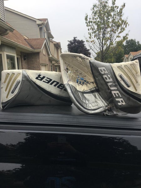 Silver Used Intermediate Bauer Full Right Vapor X700