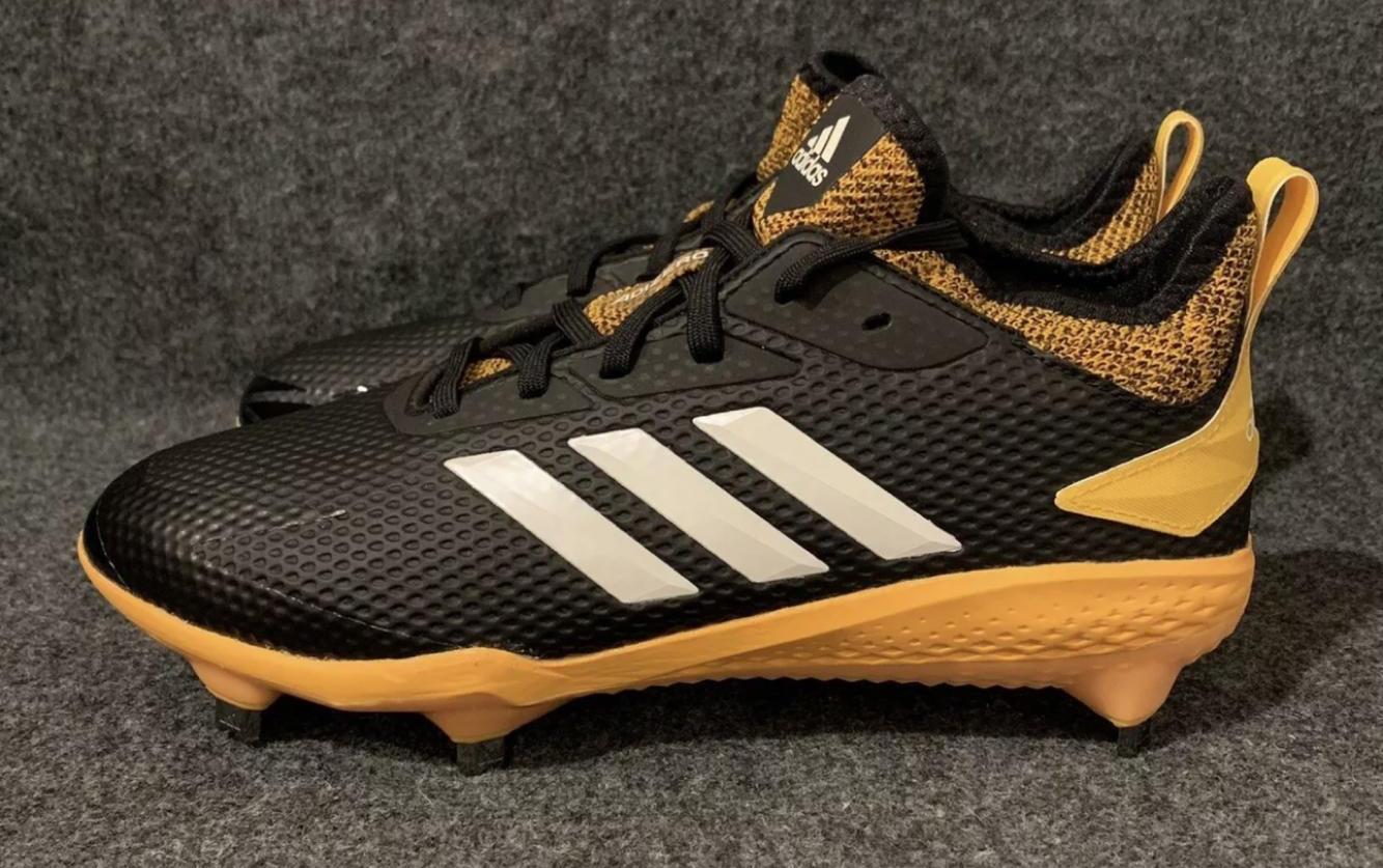 adidas black and yellow cleats