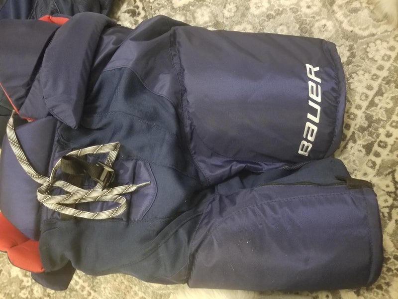 Blue Senior New Large Bauer Custom Nexus Elite Hockey Pants