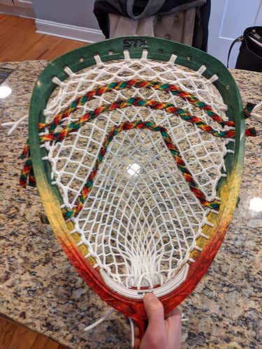 New RASTA STX Strung Shield Goalie Head