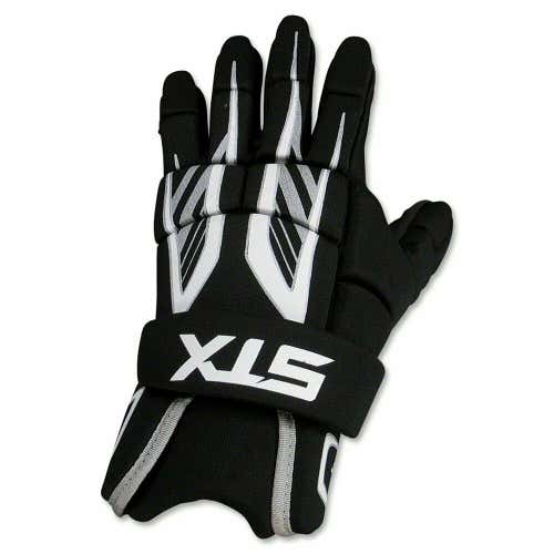 STX Stinger Lacrosse Gloves 8" Black