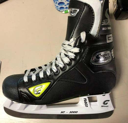 Graf Supra 705 Cobra Ice Hockey Skate SR 6.0 Reg Width New in Box Orig $399