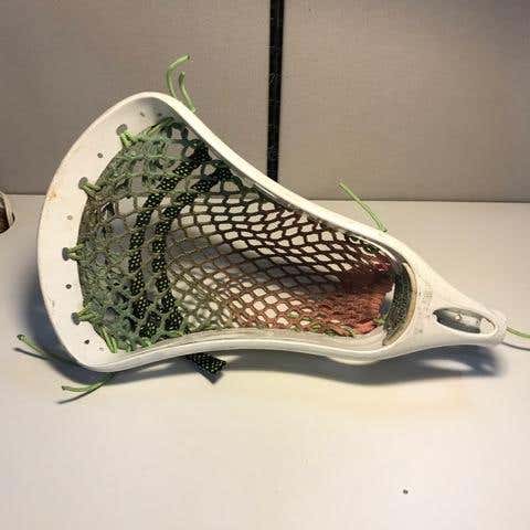 Warrior Outlaw Strung Lacrosse Head Strung wit ECD Wax Mesh