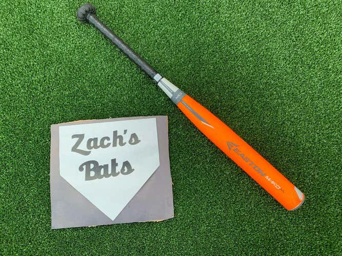 EASTON MAKO XL YB15MKX 30 20 USSSA BASEBALL BAT EUC Orange White 2 1/4
