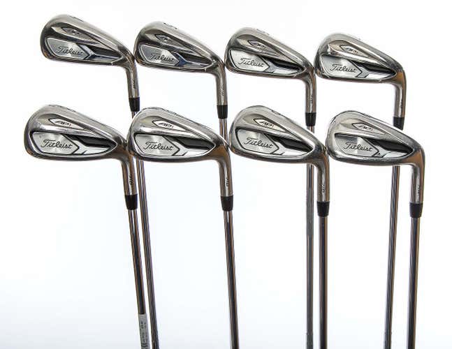 Titleist 718 AP1 Iron Set 4-PW GW True Temper AMT Red R300 Steel Regular Right Handed 38.0in