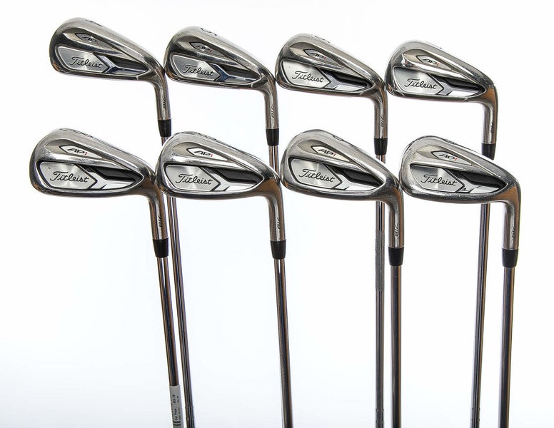Titleist 718 AP1 Iron Set 4-PW GW True Temper AMT Red R300 Steel Regular Right Handed 38.0in