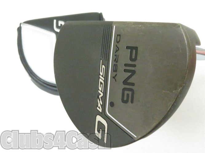 Ping Sigma G Darby Black Nickel Putter Black Dot 35" +Cover  #38652