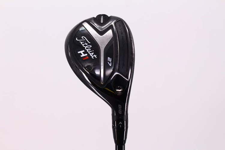 Titleist 818 H1 5 Hybrid 27° Mitsubishi Tensei CK 60 Red Graphite Senior RH 38.5in w/Headcover