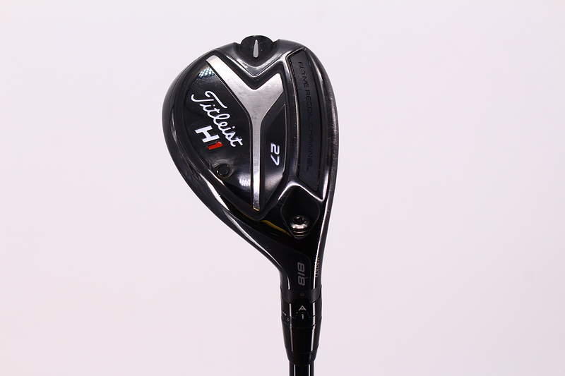 Titleist 818 H1 5 Hybrid 27° Mitsubishi Tensei CK 60 Red Graphite Senior RH 38.5in w/Headcover