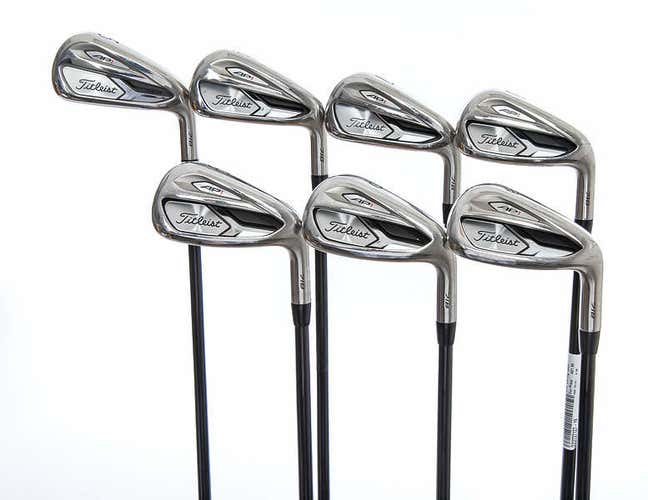 Titleist 718 AP1 Iron Set 5-PW GW Mitsubishi Tensei Pro Red AMC Graphite Senior Right Handed 38.0in