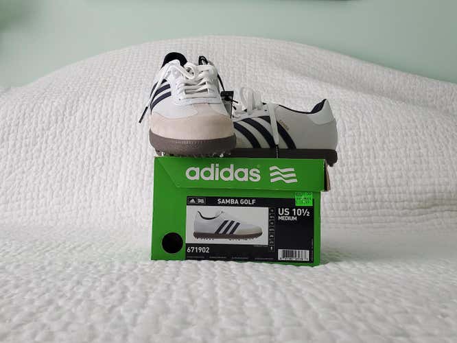 New Men's 10.5 (W 11.5) Adidas Golf Shoes