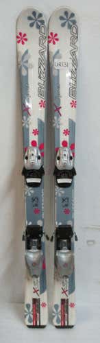 Used Kid's Blizzard All Mountain X-Sprit 110cm Skis With SL 4.5 Bindings (UR131)