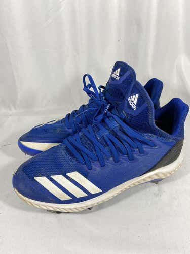 Used Adidas Navy Senior 10.5 Bb Sb Cleats