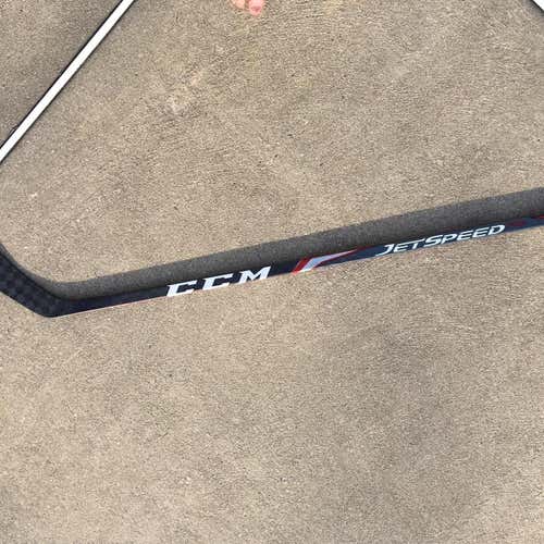 Used Right Handed JetSpeed FT2 Toe Pro Stock Hockey Stick