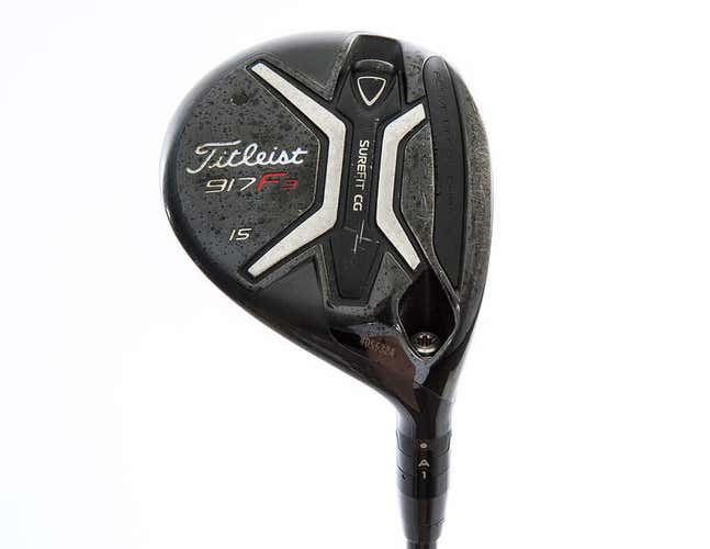 Titleist 917 F3 Fairway Wood 3W 15° Diamana S+ 70 Limited Edition Graphite Stiff RH w/ TS Headcover