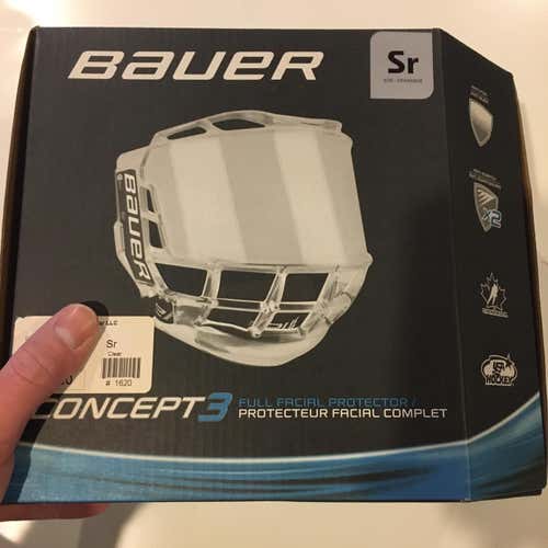 Bauer Concept 3 Full Shield Fishbowl